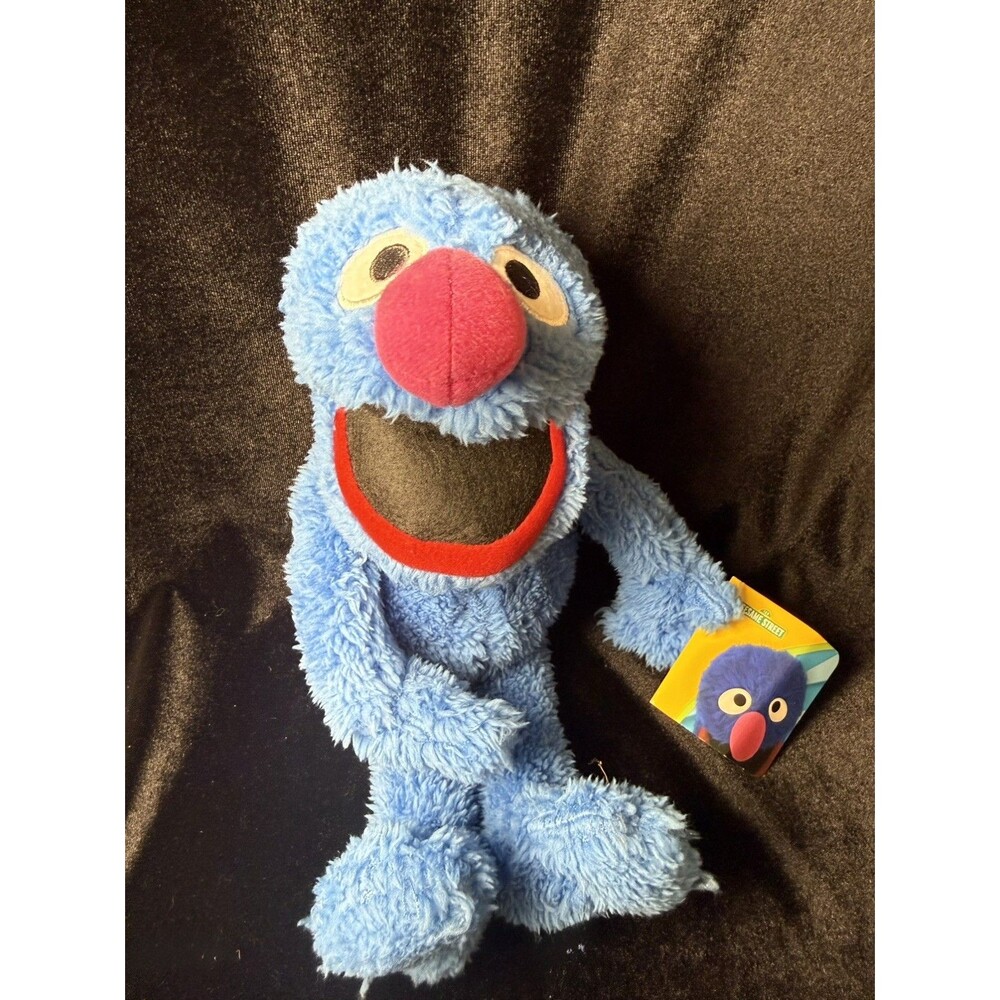 Blue Grover Sesame Street Kohl's Care Plush Stuffed Animal Toy Cuddly Soft Cute